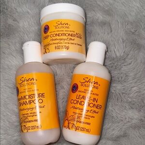 Shea Moisture Orange Hair Care Collection